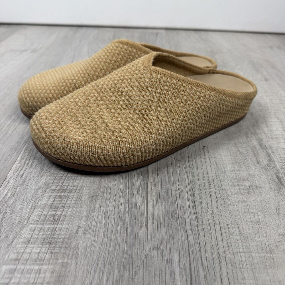 Rothy’s The Casual Clog Women’s Washable Knit Clogs Size 11 Flax Comfort Slide F